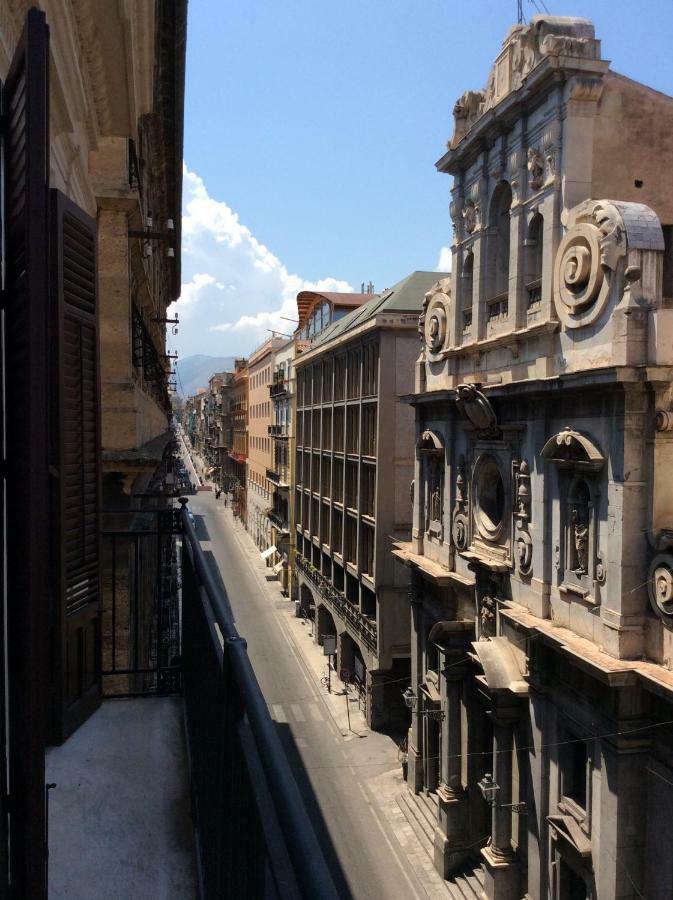 Appartamento Palazzo Pace Al Cassaro ปาแลร์โม ภายนอก รูปภาพ